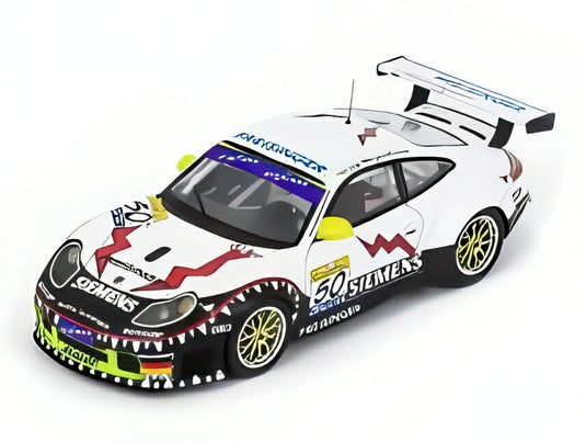 【予約】2月以降発売予定PORSCHE 911 996 3.6L GT3 RS TEAM フライジンガーモータースポーツ N 50 優勝 スパ24時間 2003 ステファン・オルテリ マルク・リープ ロマン・デュマ ホワイト ブラック レッド/Spark 1/43ミニカー