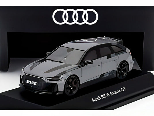 AUDI A6 RS6 GT AVANT ステーションワゴン 2024 グレー/ Spark 1/43 ミニカー