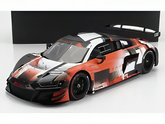 アウディ - R8 LMS GT3 EVO II 2022年 プレゼンテーション - ホワイト レッド ブラック/ Spark 1/18 ミニカー