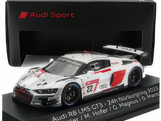 AUDI R8 LMS GT3 TEAM AUDI SPORT CAR COLLECTION N 22 2023 LUCA ENGSTLER MAX HOFER/SPARK-MODEL 1/43ミニカー