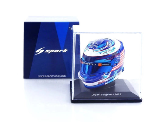 CASQUE Logan Sargeant Williams Racing 2023 ローガン サージェント / Spark 1/5 ミニカー