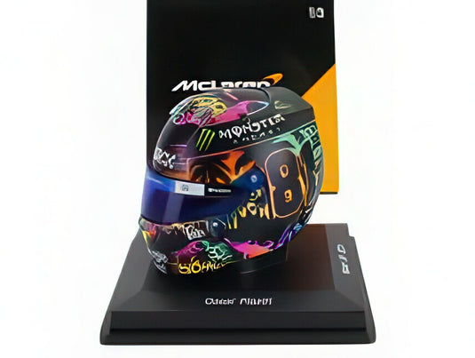 BELL HELMET  CASCO HELMET F1 OSCAR PIASTRI F1 TEAM MCLAREN MIAMI GP 2024  VARIOUS/Spark 1/5ミニカー