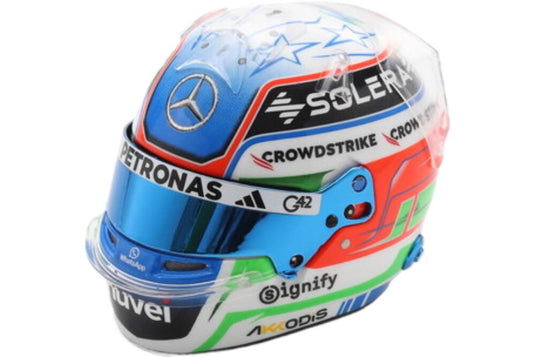 Bell ヘルメット F1 Andrea Kimi Antonelli F1 チーム Mercedes Amg 12 シーズン 2025 5HF186/ Spark 1/5 ミニカー