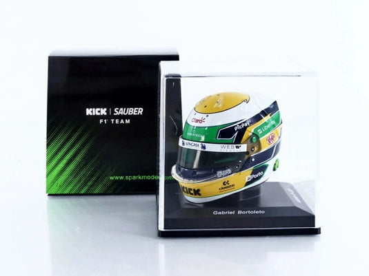 CASQUE Gabriel Bortoleto F1 Season Car 2025 ガブリエル ボルトレト / Spark 1/5 ミニカー