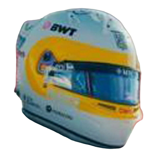 【予約】 BELL HELMET- CASCO HELMET F1 FRANCO COLAPINTO TEAM BWT ALPINE N 43 USA GP 2025 - WHITE YELLOW