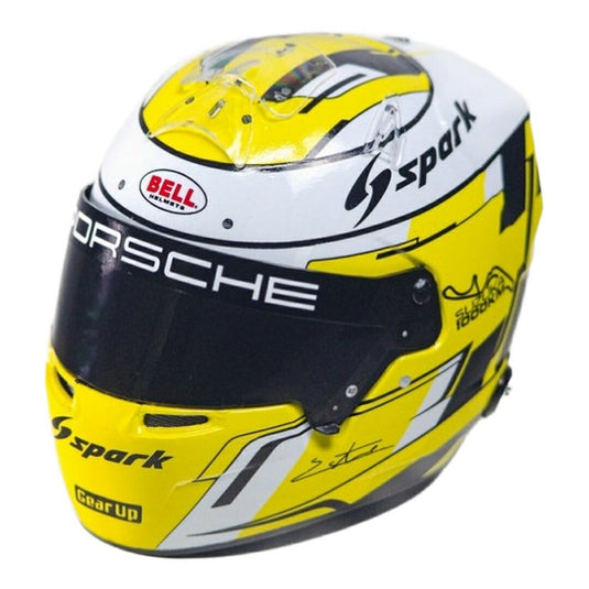 Porscheポルシェ ヘルメット Kevin Estre 鈴鹿1000km 2025 / Spark 1/5 ミニカー