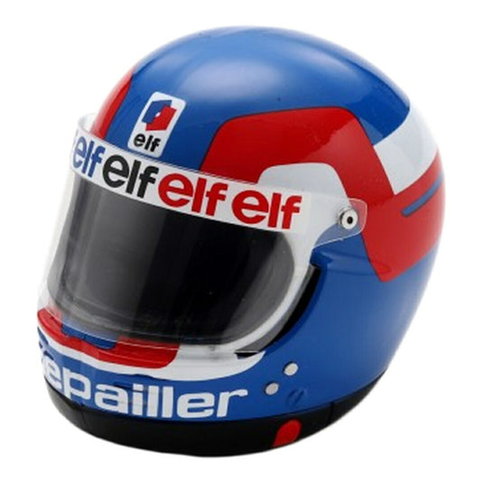 Patrick Depailler ヘルメット 1976 ブルー / Spark 1/5 ミニカー