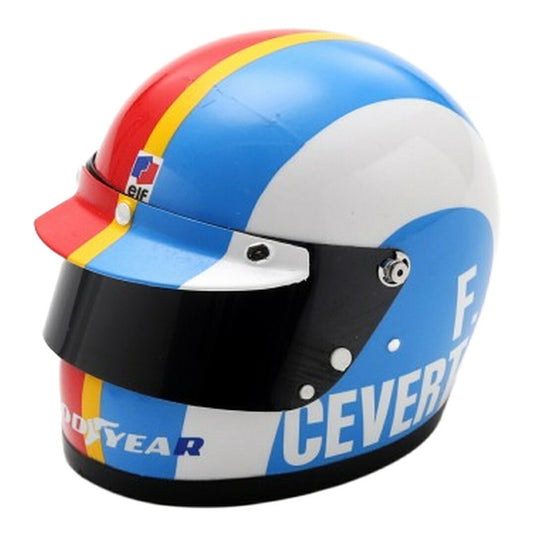 Fran?ois Cevert ヘルメット 1973 / Spark 1/5 ミニカー
