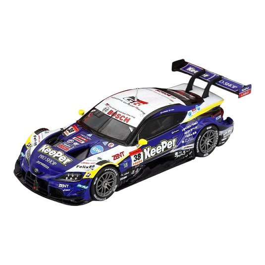 【予約】 TOYOTA- SUPRA GR TEAM KEEPER CERUMO N 38 GT500 CLASS SUPER GT 2025 HIROAKI ISHIURA - TOSHIKI OYU - BLUE B