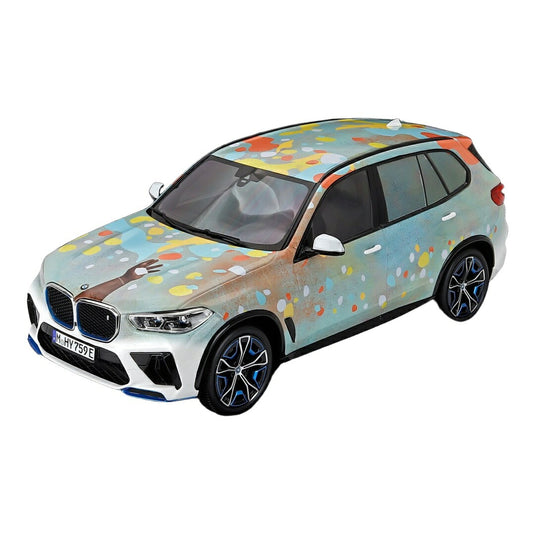 BMW iX5 Hydrogen G05 2025 アートカー Alvaro Barrington マルチカラー 200台限定 / Spark 1/18 ミニカー