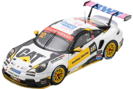 Porsche 911 992 Gt3 12 Porsche Carrera Cup Australia Champion 2024 Harri Jones AS066/ Spark 1/43 ミニカー