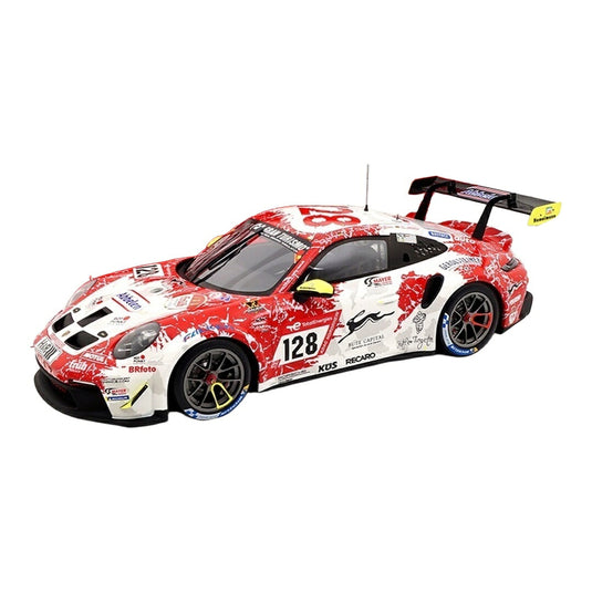 Porscheポルシェ 911 GT3 Cup No.128 24時間 Nurburgring 2022 Frikadelli Racing / Spark 1/18 ミニカー