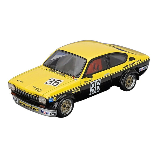 【予約】 OPEL- KADETT C COUPE GT/E N 36 DRM 1976 WALTER ROHRL - YELLOW BLACK