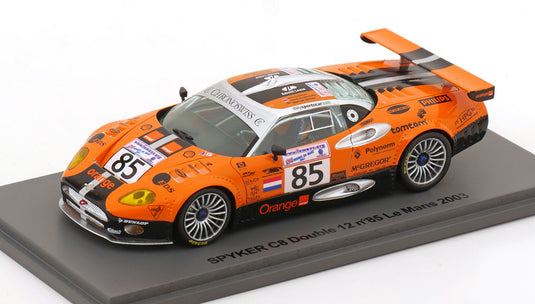 Spykerスパイカー C8 Double 12R No 85 24h Le Mansル・マン 2003 Hugenholtz/Simon/Coronel / Spark 1/43 ミニカー