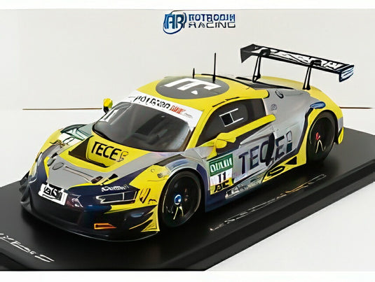 AUDI R8 LMS GT3 テセ ルトロニック レーシング N 11 E.エールハルト P.カッファー ADAC GTマスターズ オッシャースレーベン 2021 イエロー マットグレー/ Spark 1/43 300台限定ミニカー