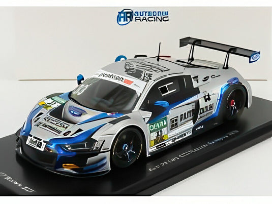 AUDI R8 LMS GT3 テセ ルトロニック レーシング N 33 D.マルシャル K.L.シュラム ADAC GTマスターズ オッシャースレーベン 2021 シルバー ブルー フルー/ Spark 1/43 300台限定ミニカー