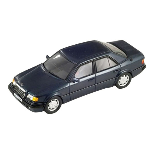 Mercedes Benzメルセデスベンツ 500 E 1986 ダークブルー / Spark 1/43 ミニカー