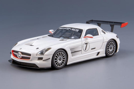Mercedes-Benz SLS GT3 7号車 2010 ホワイト/ Spark 1/43 ミニカー