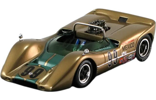 McLarenマクラーレン M6B No 99 Mexicoメキシコ 1968 Solana / Spark 1/43 ミニカー