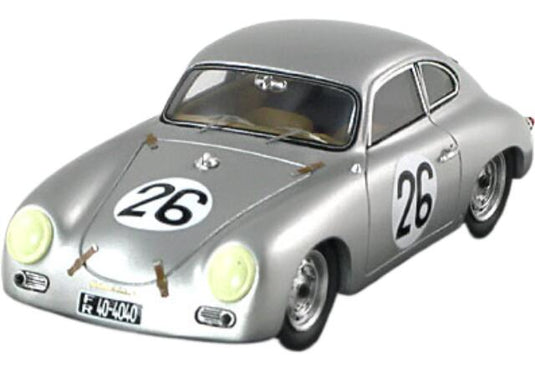Porscheポルシェ 356 1500 Carreraカレラ No 26 24h Le Mansル・マン 1956 Nathan/Gloekler / Spark 1/43 ミニカー