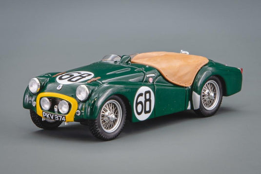 Triumph TR2 68号車 ルマン 1955 19位 L.Brooke M.Morris Goodall/ Spark 1/43 ミニカー