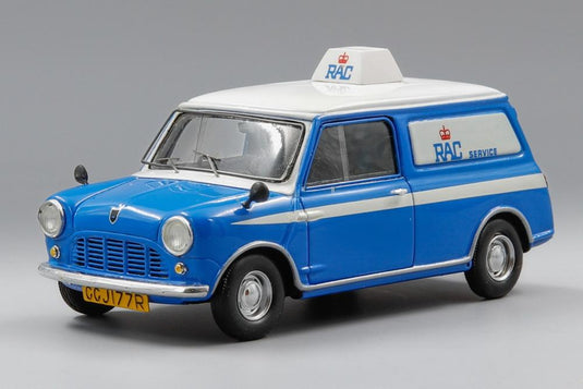 Mini Van 1975 RAC Service ブルーホワイト/ Spark 1/43 ミニカー