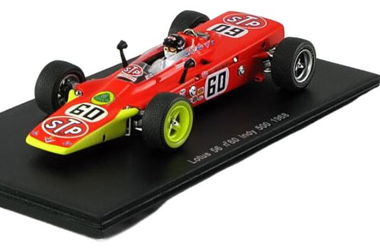 Lotusロータス 56 1968 No.60 Indy 500 Leonard / Spark 1/43 ミニカー