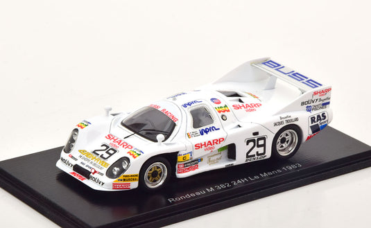 Rondeau M382 No.29 24時間ルマン Libert/Herregods/Witmeur 1983/ Spark 1/43 ミニカー