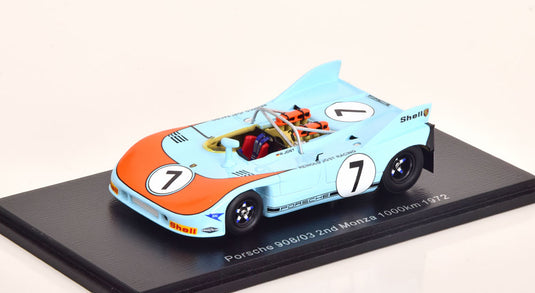 Porsche 908/03 No.7 1000kmモンツァ Jost/Schuler 1972/ Spark 1/43 ミニカー