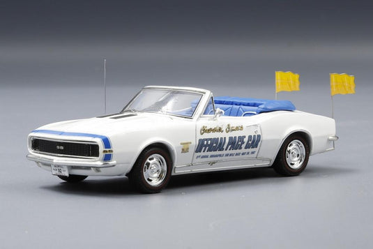 Chevrolet Camaro Pace Car Indianapolis 500 1967 ホワイト/ Spark 1/43 ミニカー