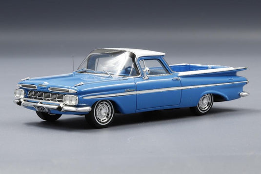 Chevrolet Impala El Camino 1959 ブルーホワイト/ Spark 1/43 ミニカー