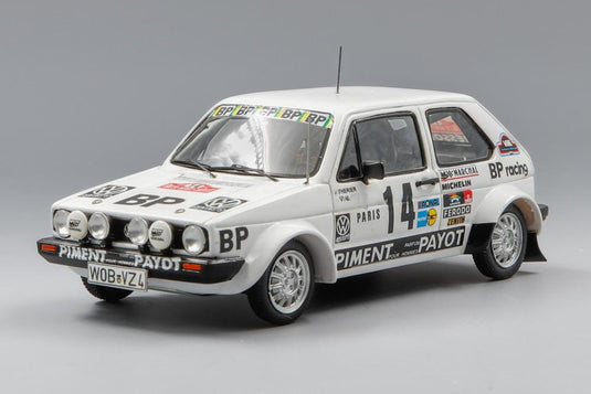 Volkswagen Golf Mk1 14号車 モンテカルロ 1980 Therier Vial/ Spark 1/43 ミニカー
