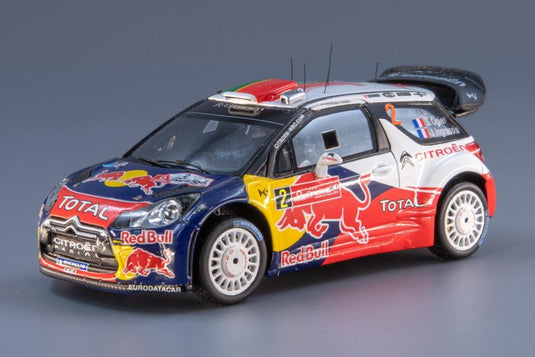 Citroen DC3 WRC 2号車 ラリーポルトガル 2011 優勝 S.Ogier J.Ingrassia/ Spark 1/43 ミニカー
