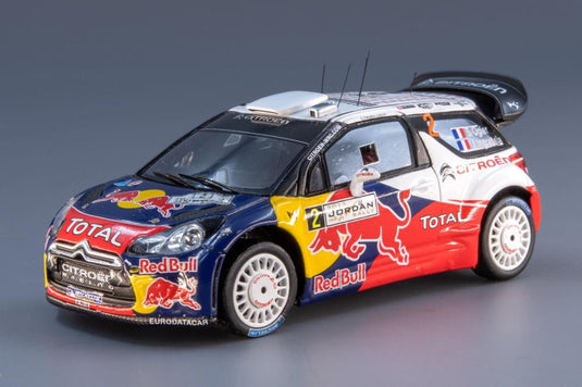 Citroen DS3 WRC 2号車 ヨルダンラリー 2011 優勝 S.Ogier J.Ingrassia/ Spark 1/43 ミニカー