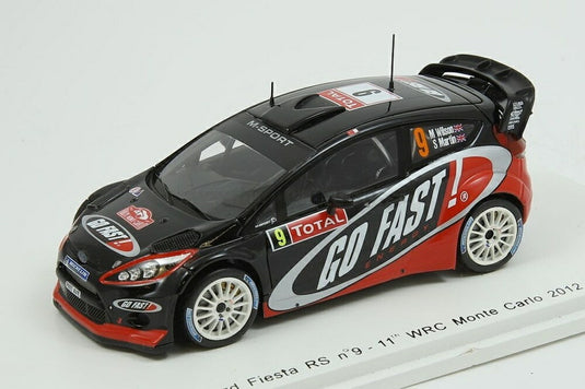Ford Fiesta RS WRC 9号車 モンテカルロ 2012 11位 M.Wilson S.Martin/ Spark 1/43 ミニカー