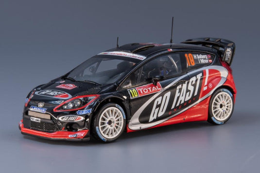 Ford Fiesta RS WRC 10号車 ラリーモンテカルロ 2012 13位 Henning Solberg I.Minor/ Spark 1/43 ミニカー