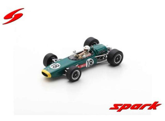 1967 LDS Mk3 #18 Sam Tingle 南アフリカGP Resin Serie グリーン/ Spark  1/43 ミニカー