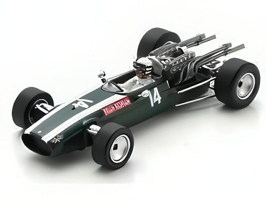 【予約】2月以降発売予定COOPER F1 T81B N 14 南アフリカGP 1968 ブライアン・レッドマン グリーン ホワイト/Spark 1/43ミニカー