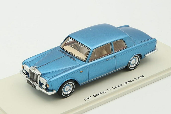 Bentley T1 Coupe James Young 1967 メタリックライトブルー/ Spark 1/43 ミニカー