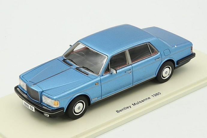 Bentley Mulsanne 1980 メタリックライトブルー/ Spark 1/43 ミニカー