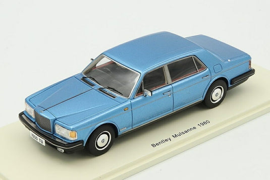 Bentley Mulsanne 1980 メタリックライトブルー/ Spark 1/43 ミニカー