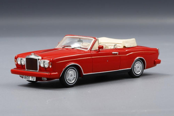 Bentley Continental cabrio 1984 レッド/ Spark 1/43 ミニカー