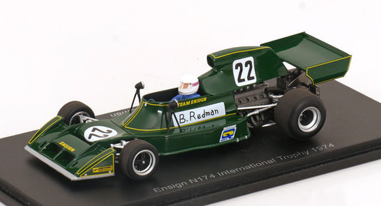 Ensign N174 インターナショナルトロフィー Redman 1974/ Spark 1/43 ミニカー