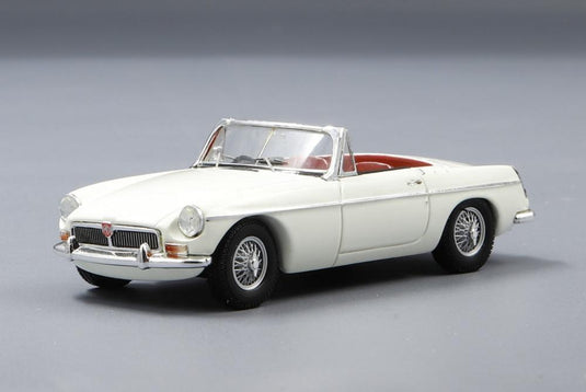 MG B Convertible 1966 ホワイト/ Spark 1/43 ミニカー