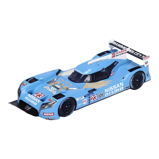 日産 GT-R LM ニスモ マンチェスターシティFC 2015 ライトブルー