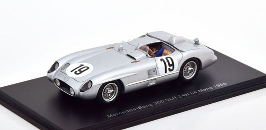 Mercedesメルセデス 300 SLR No 19 24h Le Mansル・マン 1955 Fangio/Moss / Spark 1/43 ミニカー