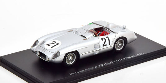 Mercedesメルセデス 300 SLR No 21 24h Le Mansル・マン 1955 Kling/Simon / Spark 1/43 ミニカー