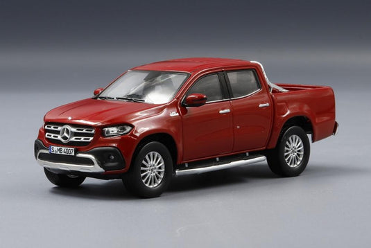 Mercedes-Benz X250d 2018 スタイルバー レッドメタリック/ Spark 1/43 ミニカー
