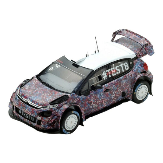 Citroenシトロエン C3 WRC テストカー モンテカルロ 2017 カモフラージュ / Spark 1/43 ミニカー