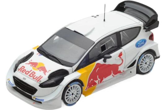 Ford England Fiesta Wrc 0 Rally Test Car 2018 White Red Yellow S5172/ Spark 1/43 ミニカー